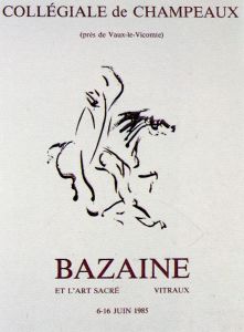 ジーン・ルネ・バザイン ポスター「Collegiale de Champeaux」
/Jean Rene Bazaine のサムネール