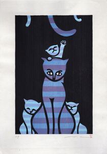 大野隆司版画「もうちょっと」/Ryuji Onoのサムネール