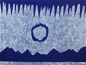 和田絢作品「鬼火-13」 / Aya Wada