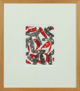 依田寿久版画額「2000.クリスマス」/Toshihisa Yodaのサムネール