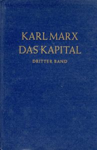 Karl Marx: Das Kapital Dritter Band/カール・マルクス