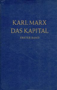 Karl Marx: Das Kapital Erster Band/カール・マルクス