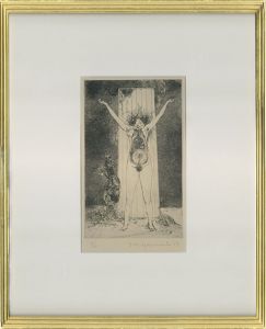 山本六三版画額/Mutsumi Yamamotoのサムネール