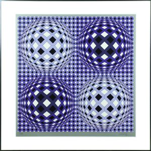 ヴィクトル・ヴァザルリ版画額/Victor Vasarelyのサムネール