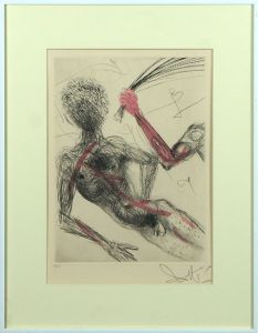 サルバドール・ダリ版画額「ペニス・アレー」/Salvador Daliのサムネール