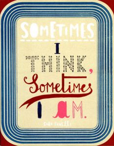 サラ・ファネリ　Sometimes I Think, Sometimes I am/Sara Fanelli　Marina Warner序文