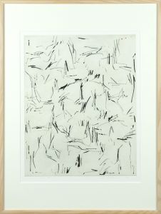 李禹煥版画額「廃墟ヘー7」/Lee Ufanのサムネール