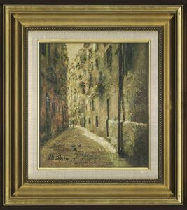 濱村昭雄画額「風のみち」 / Akio Hamamura