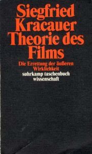 Siegfried Kracauer: Theorie des Films/ジークフリート・クラカウアー 