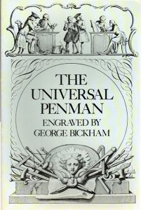 The Universal Penman (Lettering, Calligraphy, Typography)/George Bickham