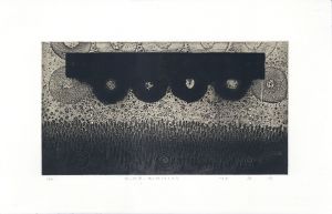 林孝彦版画「徳山村考－夜を放つものたち」/Takahiko Hayashiのサムネール