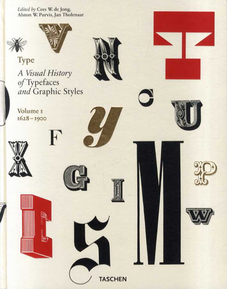 Type: A Visual History of Typefaces and Graphic Styles 1628-1900/1901-1938　2冊揃／Jan Tholenaar、Cees W. De Jong編