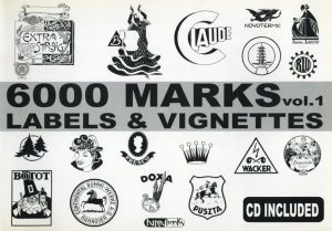 6000 Marks Labels&Vignettes Vol.1-2 2冊/