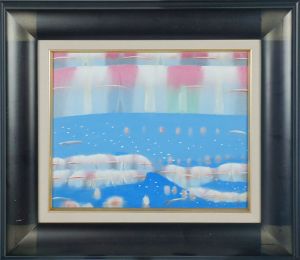 松本英一郎画額「吉野山晴天」/Eiichiro Matsumotoのサムネール