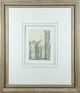 磯崎新画額「France」/Arata Isozakiのサムネール