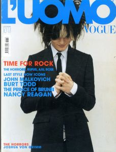 ルオモヴォーグ　L'Uomo Vogue Dicembre2006 The Horrors/Ruffus/Axl Rose/John Malkovich他/