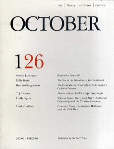 October126: Art/Theory/Criticism/Politics　Fall 2008/