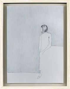 エスター・ハリス画額「Blue 4-5」/Esther Harrisのサムネール
