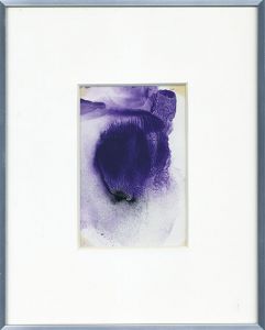 鶴岡善久画額「デカルコマニー」 / Yoshihisa turuoka