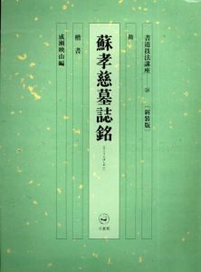 書道技法講座38　楷書　蘇孝慈墓誌銘 / 成瀬映山編