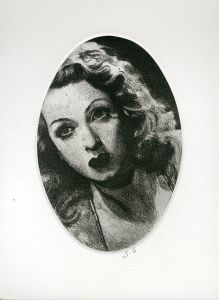 合田佐和子版画額「Danielle Darrieux-2」/Sawako Godaのサムネール