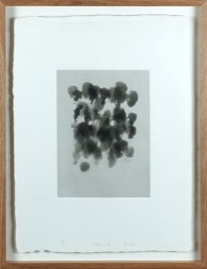 郭仁植版画額「Sumi E」/Quac Insik