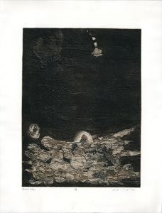 一原有徳版画「徨」/Arinori Ichihara