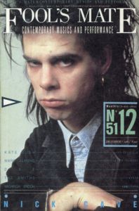 フールズメイト FOOL'S MATE no.51 1985 12月号/DAF/MARC ALMOND/THE SMITH/遠藤ミチロウ/ばちかぶり/NICK CAVEほか