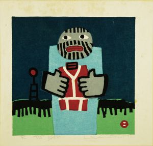 畦地梅太郎版画「水」/Umetaro Azechiのサムネール