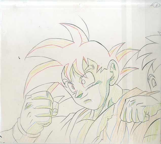 鳥山明原作 / ドラゴンボールZセル画「孫悟空」 | Natsume Books 鳥山明原作 / ドラゴンボールZセル画「孫悟空」 | Natsume Books