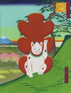 美濃瓢吾画額「広重名所　江戸百景より」/Hyogo Minoのサムネール