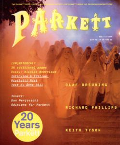 パルケット　Parkett 71/Olaf Breuning/Richard Phillips/Keith Tyson