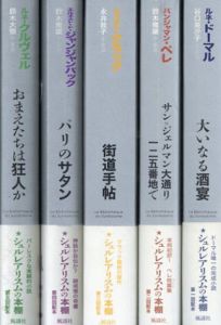 シュルレアリスムの本棚　全5冊揃　大いなる酒宴/サン＝ジェルマン大通り一二五番地で/街道手帖/パリのサタン/おまえたちは狂人か/ルネ・ドーマル/バンジャマン・ペレ/ジュリアン・グラック/エルネスト・ド・ジャンジャンバック/ルネ・クルヴェル