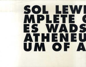 ソル・ルウィット　Sol LeWitt: Incomplete Open Cubes/Sol LeWitt　Nicholas Baume編のサムネール