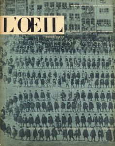 L'OEIL revue d'art mensuelle No.40 Avril 1958　ベルギーの現代美術他/