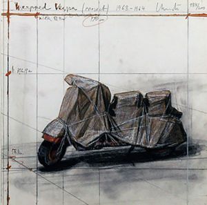 Wrapped Vespa/クリスト