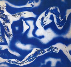 イヴ・クライン展　Yves Klein/田中一光表紙デザインのサムネール