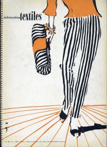 International Textiles No.264-IV-1955/ルネ・グリュオー表紙