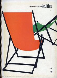 International Textiles No.287-II-1957/ルネ・グリュオー表紙