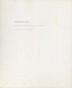 エドワード・ルシェ　カタログ・レゾネ　Edward Ruscha: Catalogue Raisonne of The Paintings  Volume Two: 1971-1982/Edward Ruscha