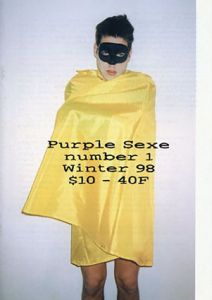 Purple Sexe Number 1 Winter 98　創刊号/エレン・フライス/オリヴィエ・ザーム編　Camille Vivier/Mauricio Guillen/Marcelo Krasilcic/Katja Rahwles/Hiromix/Anders Edstrom//Terry Richardson/Armin Linkeほか写真のサムネール