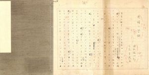 井上友一郎草稿「夫婦の谷間」/井上友一郎