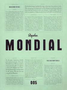 Rapha Mondial Magazine issue005/