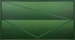 Three Diagonal Stripes: Green No.86.6/近藤竜男