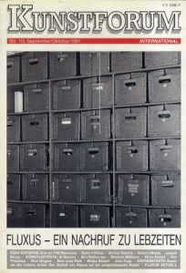 Kunstforum internationa: Fluxus Ein Nachruf zu Lebzeiten/