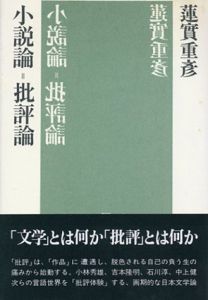 小説論＝批評論/蓮實重彦