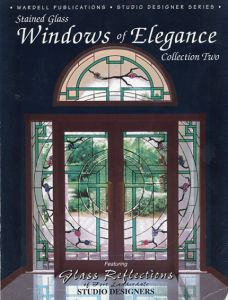 Stained Glass Windows of Elegance: Collection Two (Wardell Publications Studio Designer)/Randy Wardell/Carole Harris/Bill Sanders/Eli Skip
