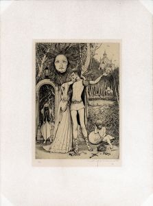 山本六三版画「ペレアスとメリザンド」