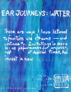 フィリップ・コーナー Ear Journeys:water/フィリップ・コーナーのサムネール