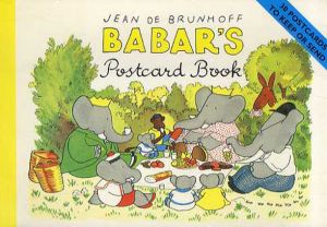 ババール ポストカードブック　Jean de Brunhoff: Babar's Postcard Book/ジャン・ド・ブリュノフ
